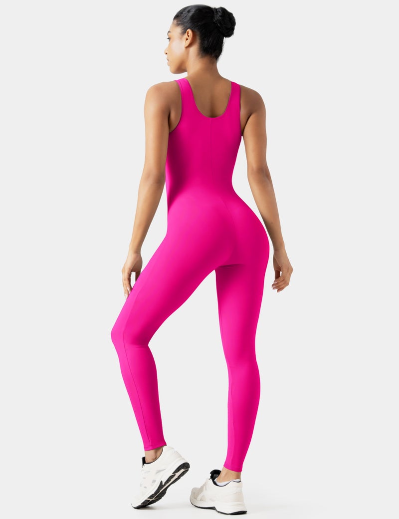 Speerise Women Rompers Jumpsuits Leotards Bodysuit One Piece Tank Top Outfit â€“ Tummy Control Workout Jumpers Body Suits Festival to fitnessâ€”this sculpting romper keeps you cute, comfy, and performance-ready - Image 3